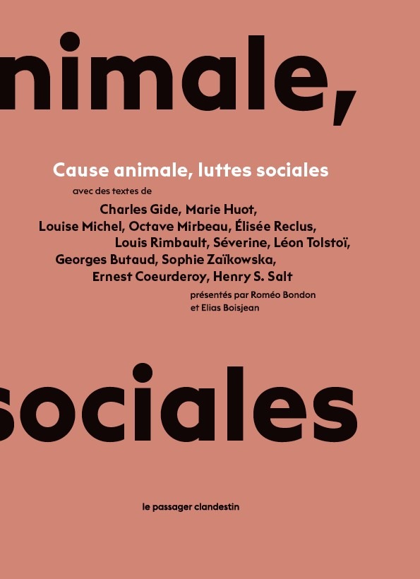 Cause animale, luttes sociales